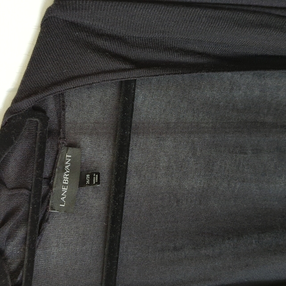 Lane Bryant rayon blend long sleeve top - Picture 2 of 2